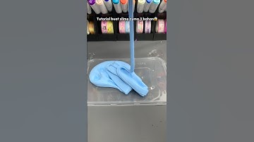 Tutorial bikin slime dari clay✨ #howtomake  #slime #shortvideo