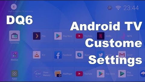 New Android TV OS Customized DQ6 Android 10