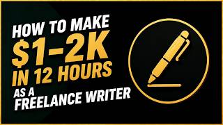 How To Make $1-2k In 12 Hours As A Freelance Writer