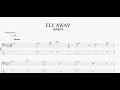 FLY AWAY 【Mariya Takeuchi】 ベースtab譜