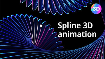Interactive Abstract Animation with 3D Spline