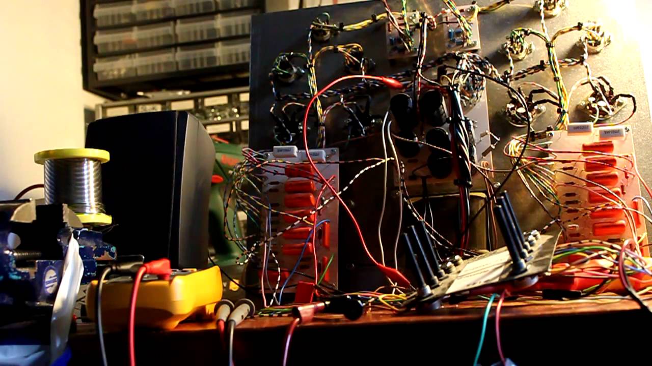 Stereo EL34 tube amplifier, issues with mains noise and hum YouTube