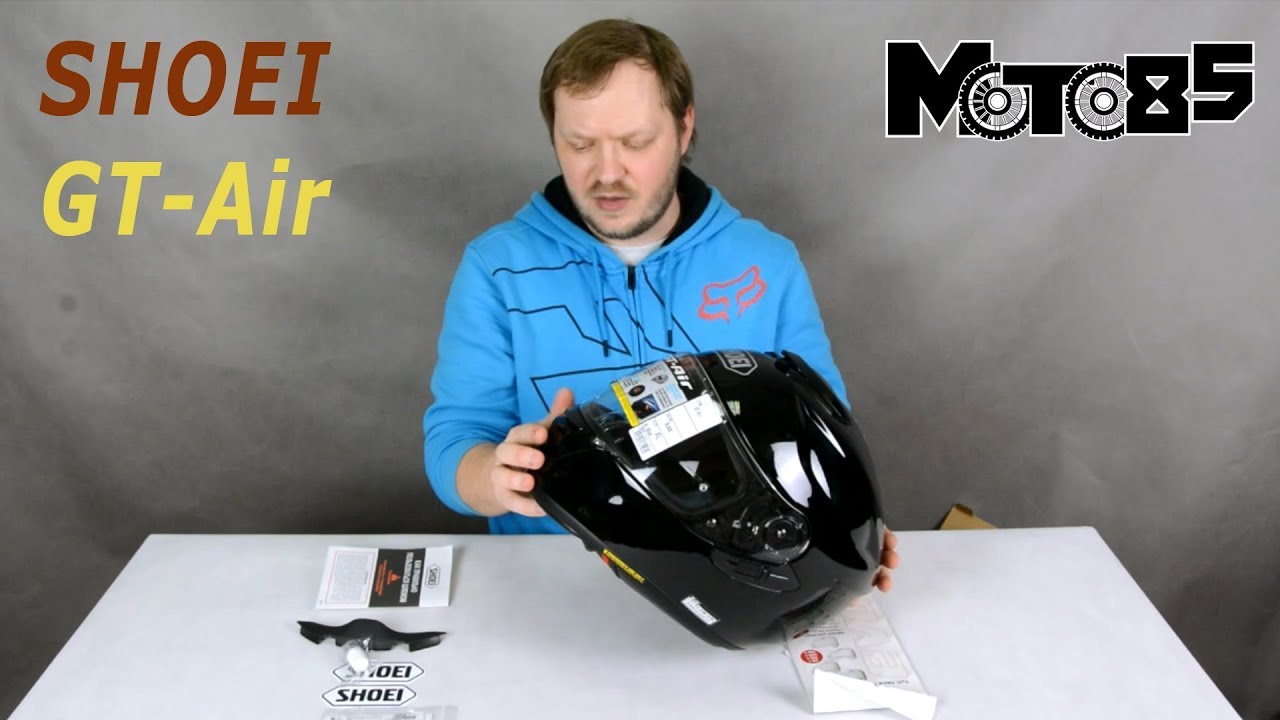 Шлем Shoei GT-Air. Обзор городского мотошлема.