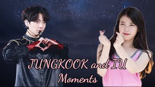 Jungkook and IU Moments