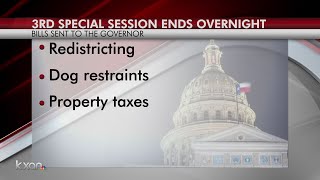 Third special sessions ends in flurry of legislation