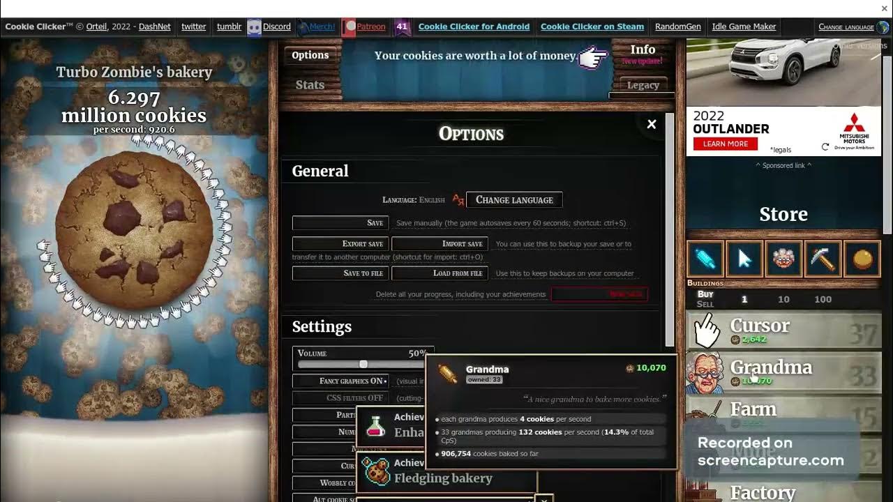 Cookie clicker import save youtube