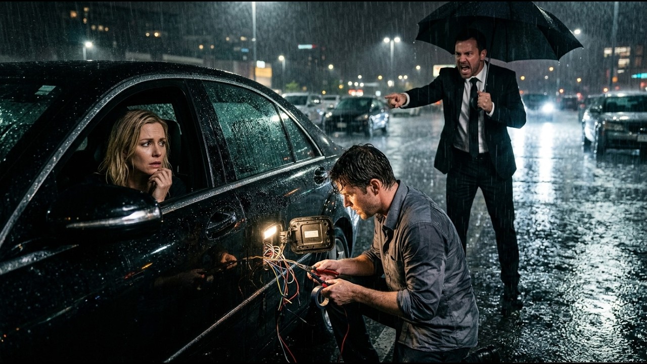 Single Dad Was Fired For Fixing A Luxury Car In The Rain — The Woman Inside Was The Company’s Owner