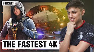 The FASTEST 4K in the West | Rainbow Six Siege #Shorts