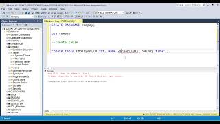 hOw to use in sql database, create, insert