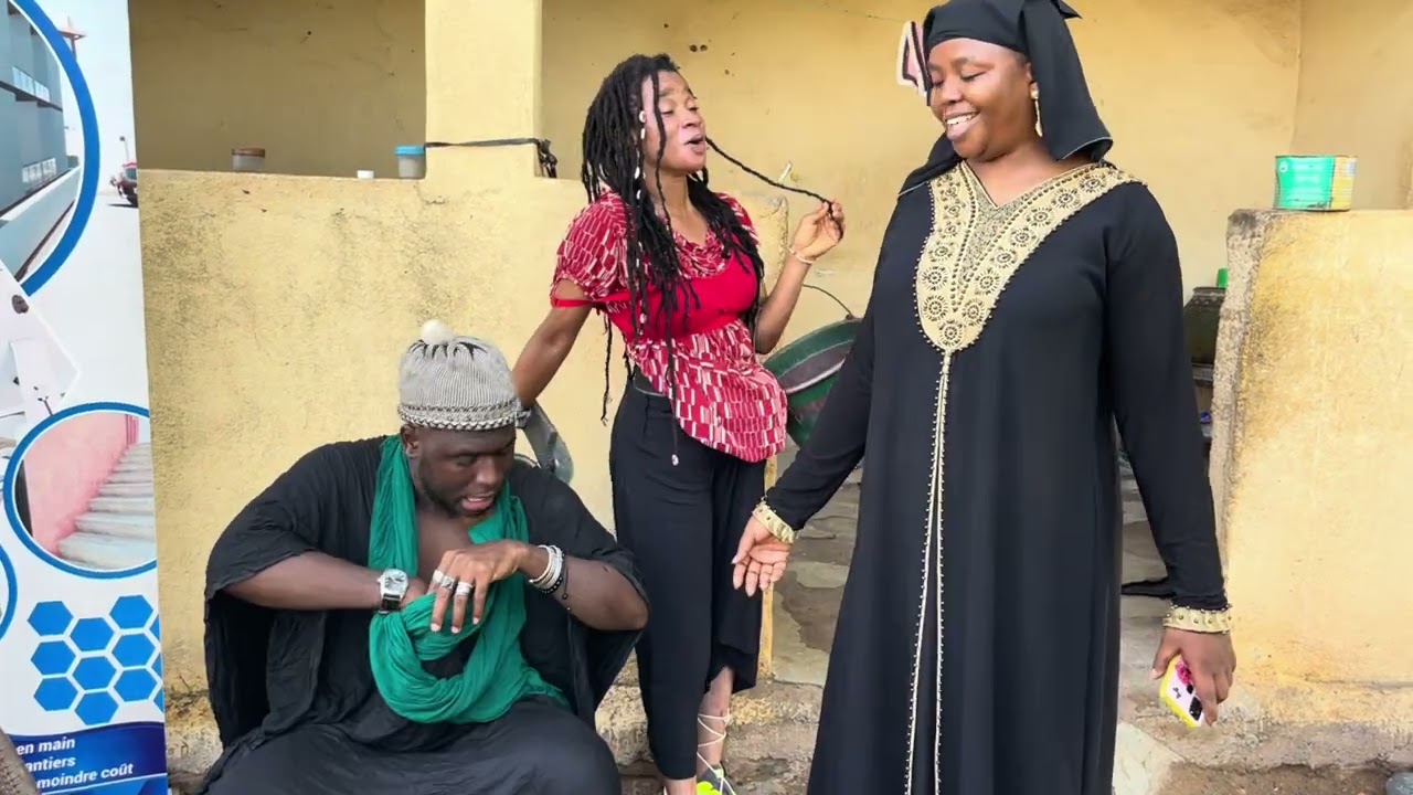 Mamou refuse de prendre 500f comme prix de condiments 😂😂😂😂