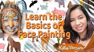 Learning the Basics of Face Painting — ANIMAL MASKS with Kathy Vergara