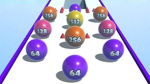 Ball Merge 2048  - All Level Gameplay Best Mobile Games (Lv 532-537)