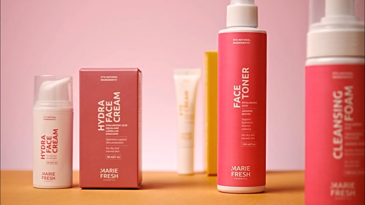 Комплексні набори для обличчя від Marie Fresh Cosmetics 🌟