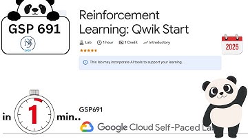 Reinforcement Learning: Qwik Start | #GSP691 | #qwiklabs | #arcade2025 | Easy Step by Step Solution