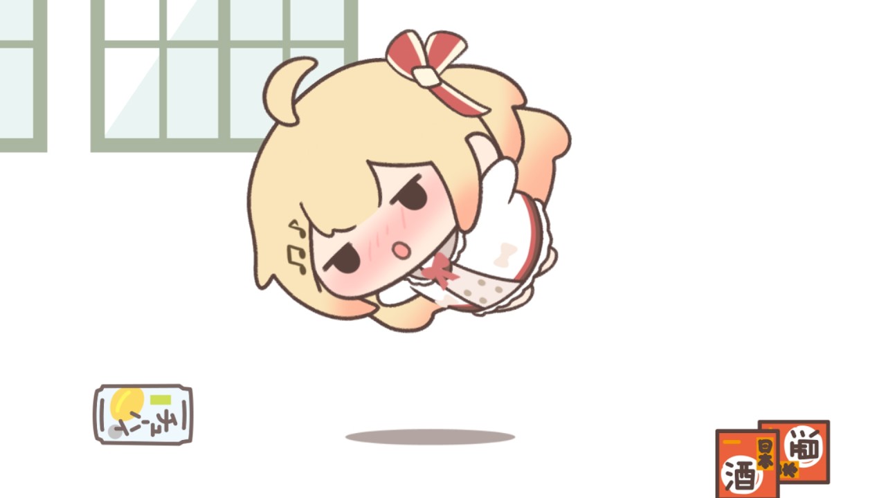 【手描き】酔ってダル絡みする奏【音乃瀬奏/ホロライブ】