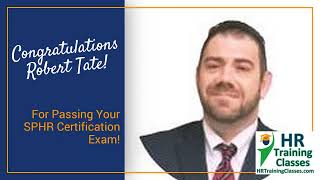 Congratulations Robert Tate!