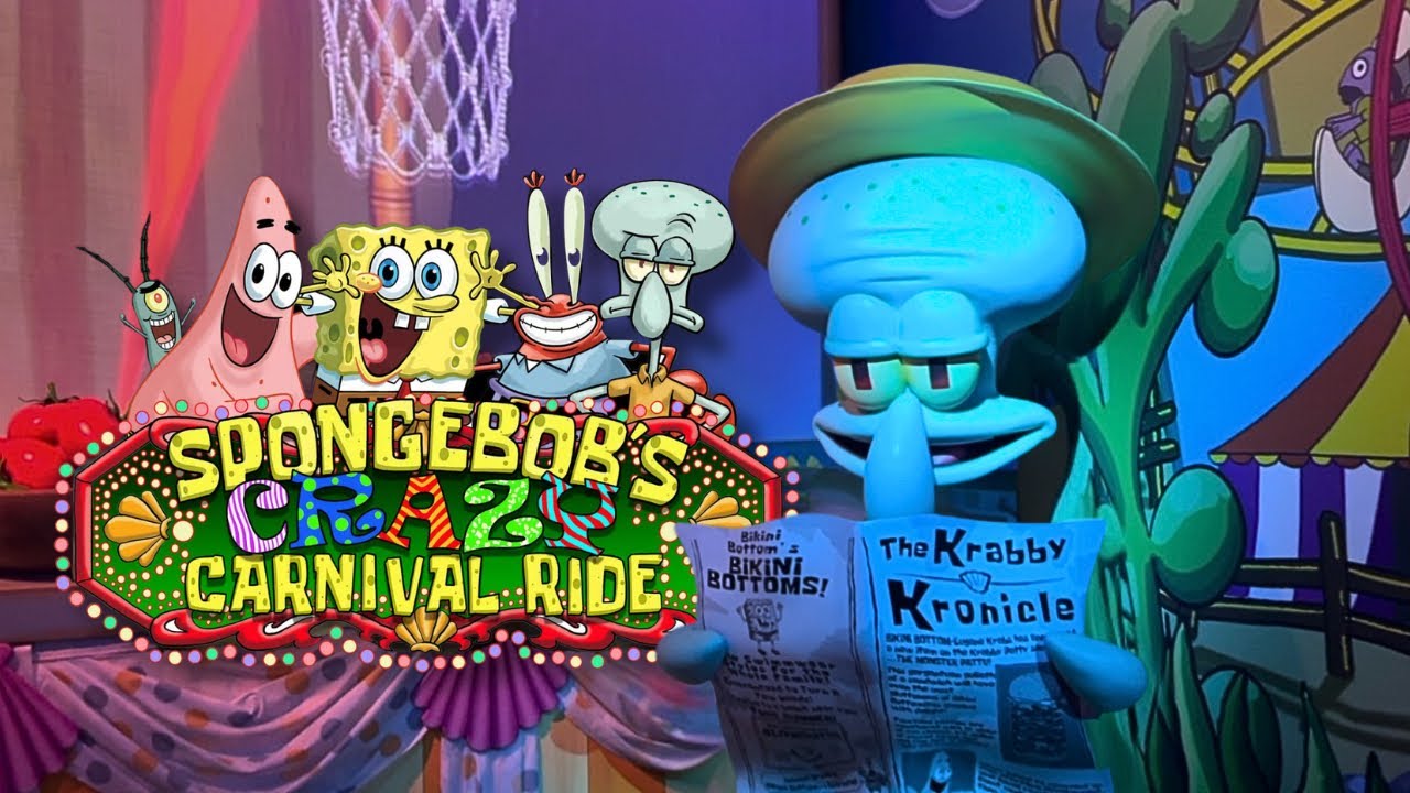 Spongebobs’s CRAZY Carnival Ride in Las Vegas!