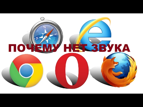 Почему нет звука в браузере (Opera. Mozilla Firefox. Google Chrome. Yandex)