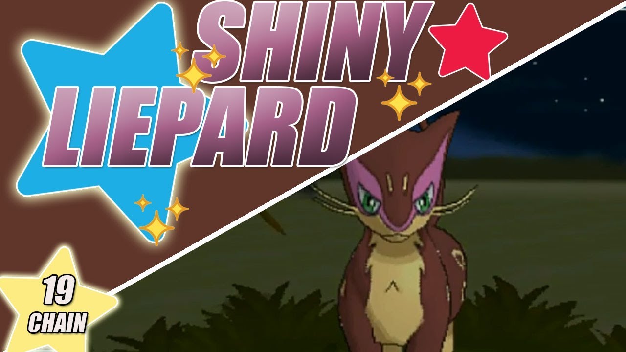 EPIC - Shiny Liepard - 19 chain - fastest shiny patch ever!!!