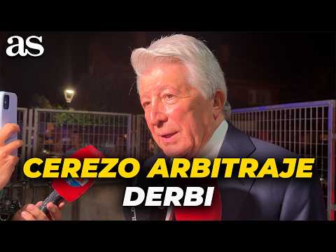 CEREZO Speaks Out on the DERBY and the REFEREEING