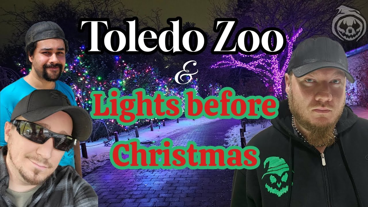 Зоопарк Толедо и рождественские огни 🎄 (Толедо, Огайо) 