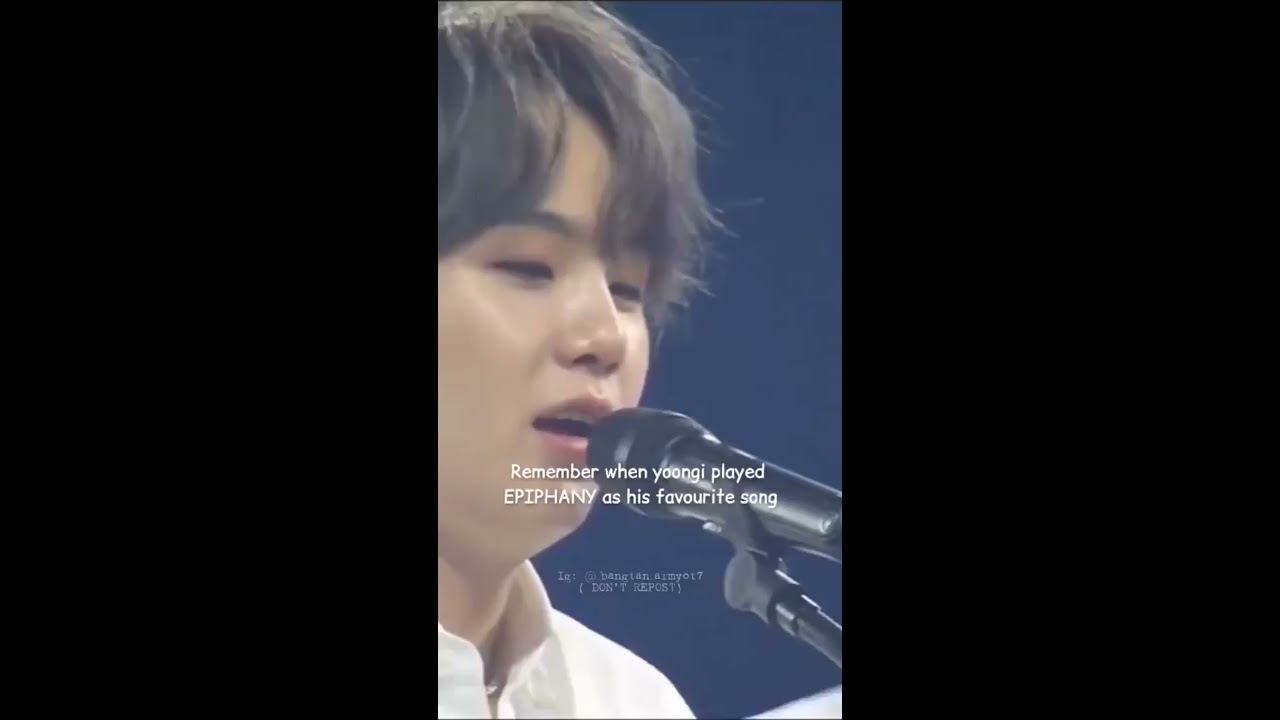 Jins Precious Reaction When Suga Said That Epiphany Is His Favorite Song Jin Yoongi Bts Army