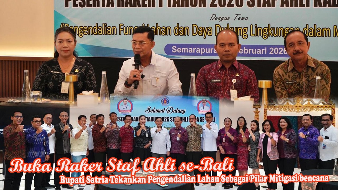 Bupati Satria Tekankan Pengendalian Lahan sebagai Pilar Mitigasi Bencana