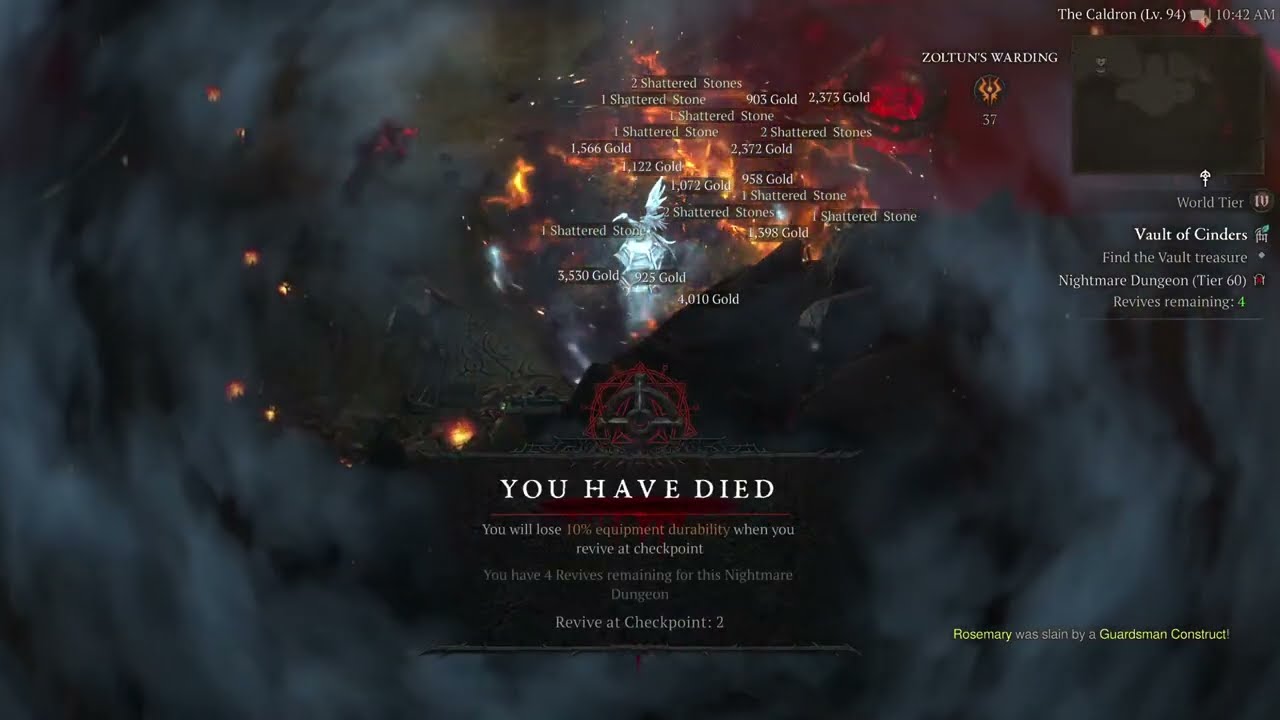 FIREWALL SORCERESS - Diablo IV Season 3 new char slow play Ep. 23