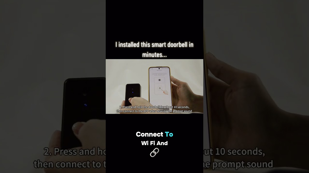 Smart Doorbell Setup in Minutes | Home Security Upgrade