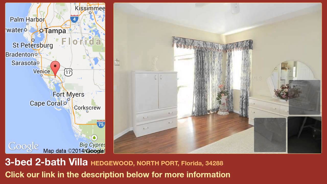 new homes in houston 3-bed 2-bath Villa for Sale in North Port, Florida on florida-magic.com