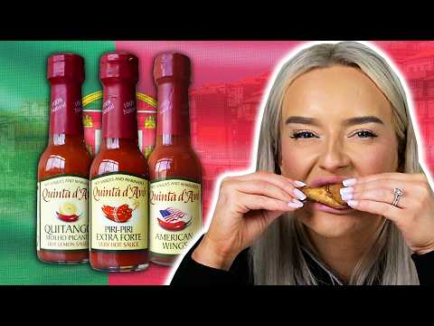 Irish People Try Portuguese Hot Sauces