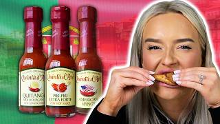 Irish People Try Portuguese Hot Sauces