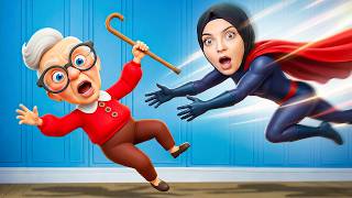 Büyükanne Zor Durumda Ona Yardim Et