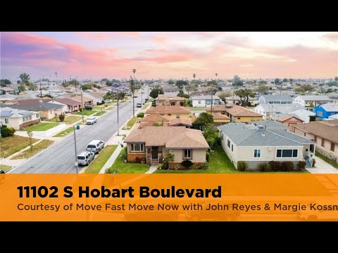 11102 S Hobart Boulevard, Los Angeles, CA home video tour