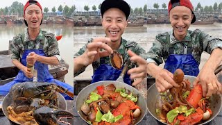 Fisherman Dagang Cooked Lobster, Abalone, Squid, Conch, Octopus, Kelp, Scallops, Shrimp