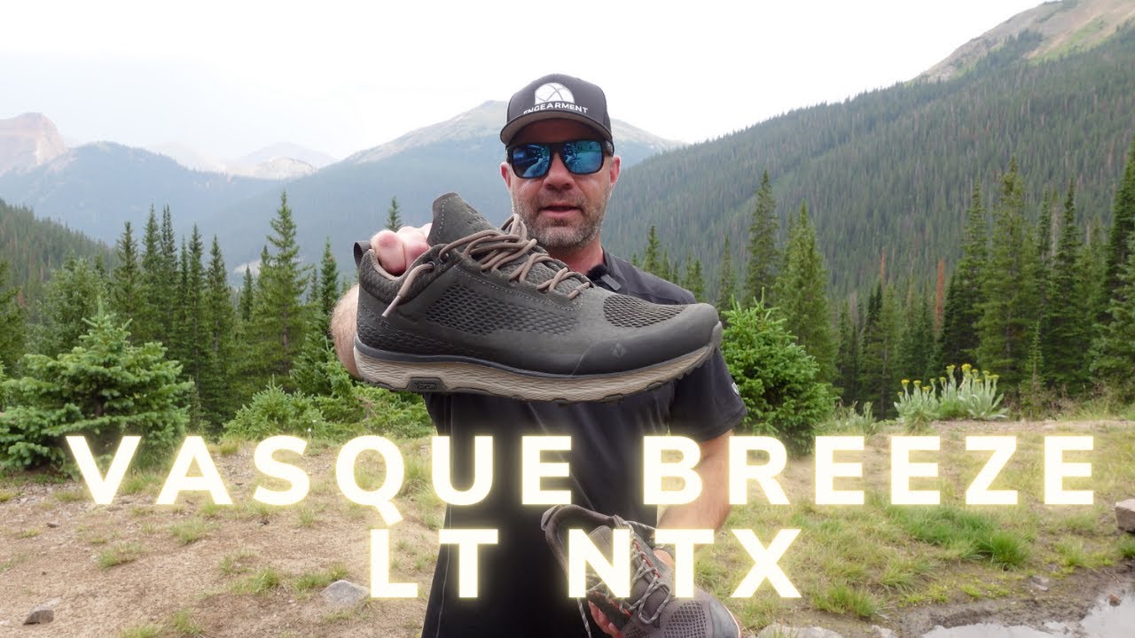 Vasque Breeze LT NTX Shoe Review - Natural Waterproof Shoes - YouTube