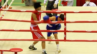 ĐẤM NHƯ MỘT CỖ MÁY, LỄ HỮU TOÀN K.O ĐỐI THỦ NGAY HIỆP ĐẦU TIÊN | Chung kết Boxing 2021 hạng 46kg