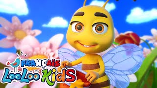 Bzz, Bzz, Bzz, Ma petite abeille Chansons à gestes pour bébé - Comptines Bébé - LooLoo Kids Français