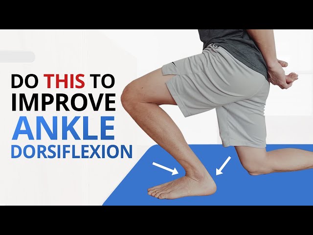 INCREASE Ankle Dorsiflexion: 4 Unique Exercises (NOT Calf Stretches!) 