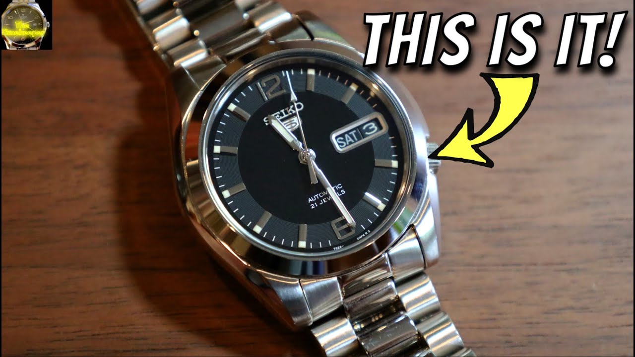 Seiko SNK393 with the Uncle Seiko President Bracelet (Bell-Matic) - YouTube