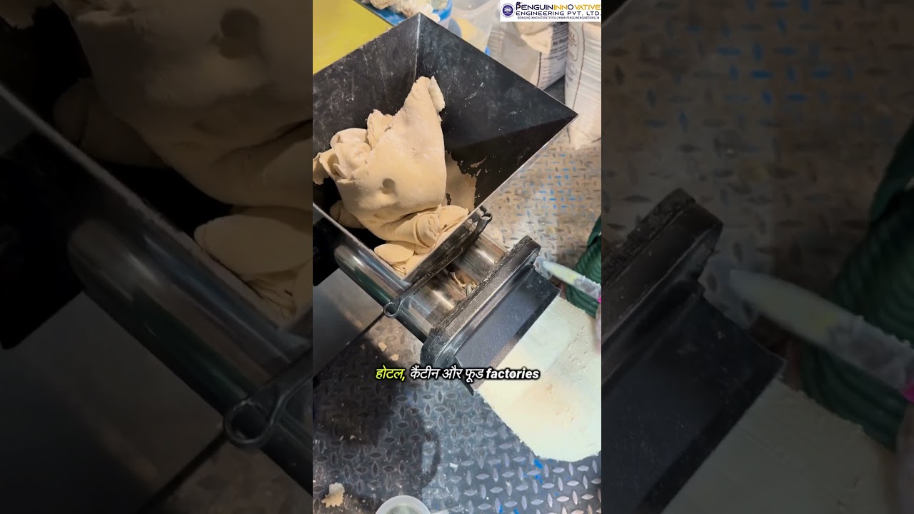 Automatic Dough Sheeter Machine | Food Business Idea 2025 | Penguin Food Tech