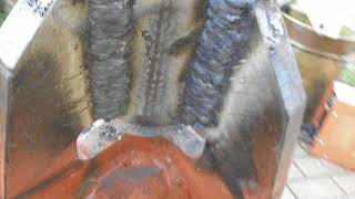 Plow part repair - one part welding done /p8