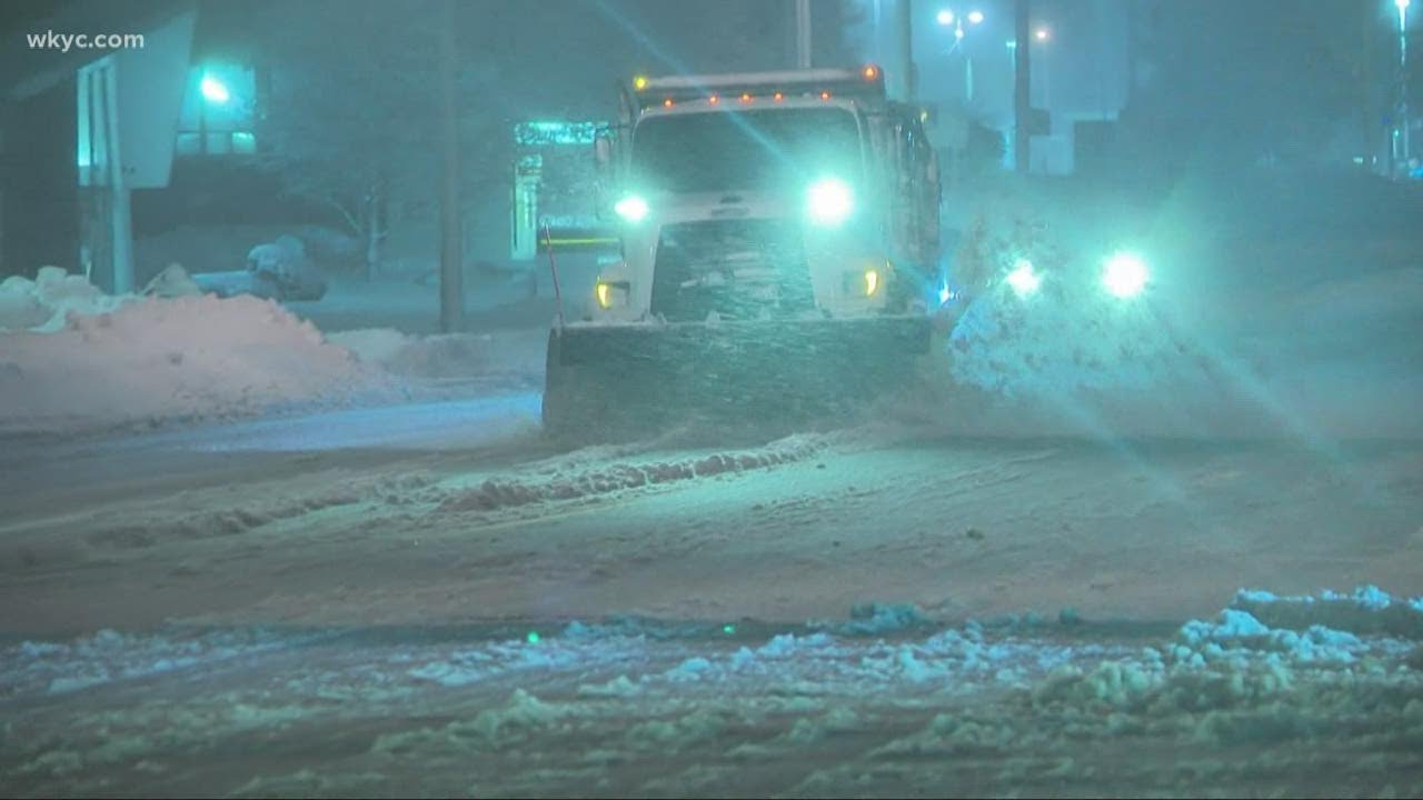 How are the roads in Northeast Ohio as more scattered snow continues ...