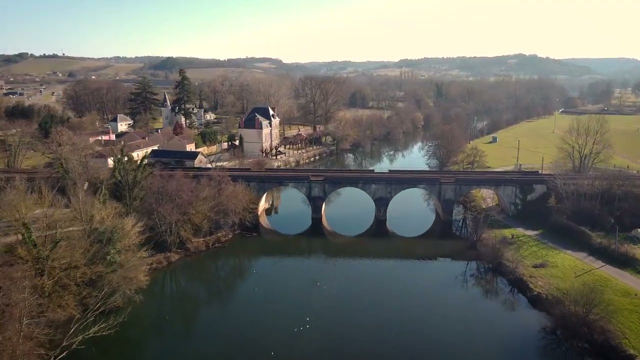 Saint Astier - Aquitania - Drone