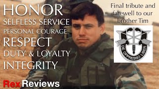 Decisive Action: Final Tribute & Testimony to Our Brother, Tim LaRose ~ Rex Reviews