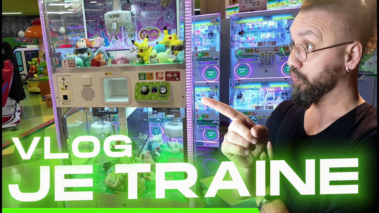 Mon PETIT TOUR habituel ! - VLOG Japon Tokyo Game Center