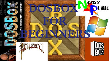 Dosbox for Beginners - How to Install and Run TES2 Daggerfall (Windows)
