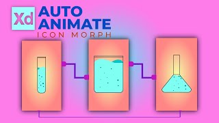 How To Auto-Animate Test Tube using Adobe XD 2019