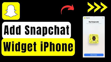 How To Add A Snapchat Widget On iPhone
