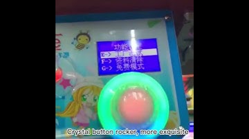 Kids Toy Custom Gift Mini Claw Machine With Bill Acceptor Prizes